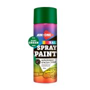Акриловая краска-спрей Aim-one RAL-6029, Acryl Spray paint mint green, мятно-зеленый (450 мл)