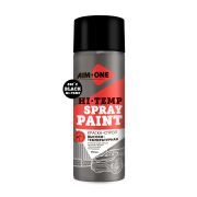 Высокотемпературная краска-спрей Aim-one HI-TEMP Spray paint black, черная (450 мл)