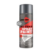 Высокотемпературная краска-спрей Aim-one HI-TEMP Spray paint silver, серебро (450 мл)