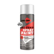 Высокотемпературная краска-спрей Aim-one HI-TEMP Spray paint white, белая (450 мл)