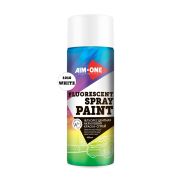 Флуоресцентная краска-спрей Aim-one fluorescent white, белая (450 мл)