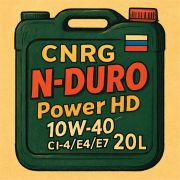 C.N.R.G. (Сиэнерджи) N-DURO Power HD CI-4/E4/E7 10/40 20л, масло моторное